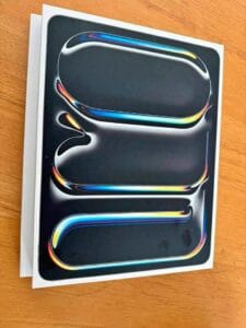 ouverture de l'ipad pro 13