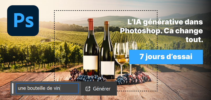 ia générative dans photoshop