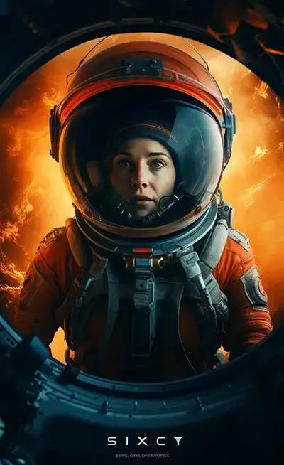 exemple d'affiche créée avec midjourney