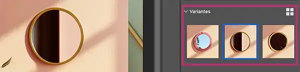 Variantes d'images créées par l'IA