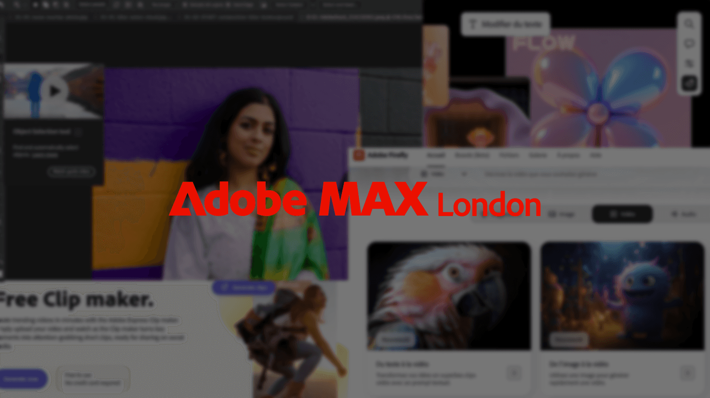 nouveautés Adobe max londres avril 2025